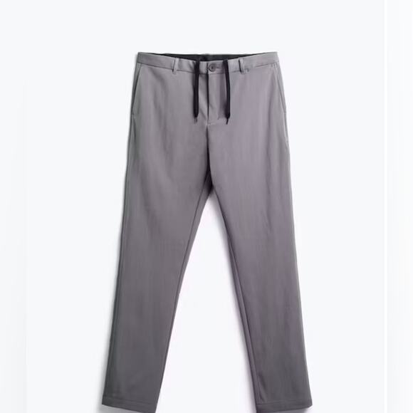 Ministry of Supply Men's Pace Tapered Chino Medium Grey 32R NWT - Picture 2 of 10